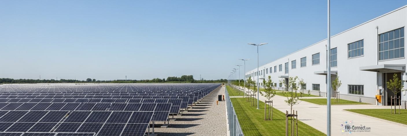 Außenbeleuchtung und Photovoltaik-Freiflächenanlagen