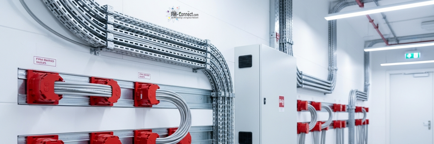 Brandschutzanforderungen für Kabel und Installationsinfrastruktur im Facility Management sicher umsetzen