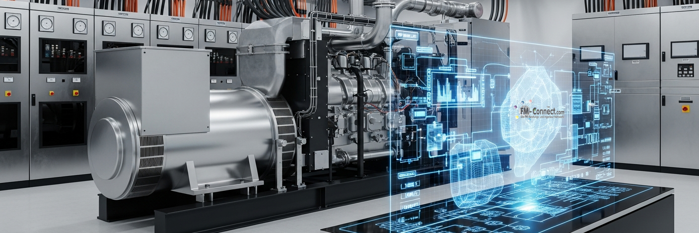 Netzersatzanlage zur Sicherstellung der Stromversorgung bei Netzausfall