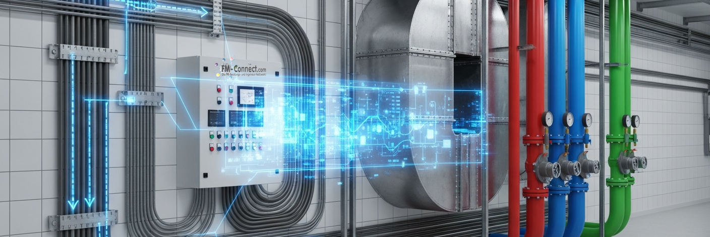 Schnittstellen zwischen Elektrotechnik und anderen Gewerken zur Koordination technischer Systeme